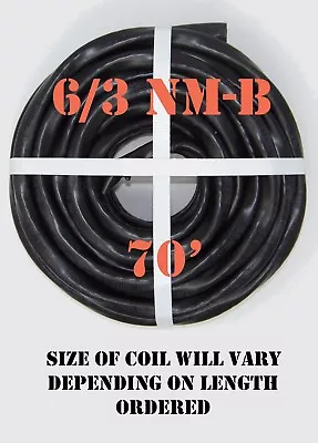 6/3 NM-B X 70' Southwire  Romex®  Electrical Cable • $273.40