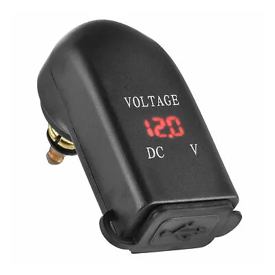 Dual USB 4.8A 5V Charger Adapter Fit For BMW Din Hella Plug European Motorcycle • £11.85