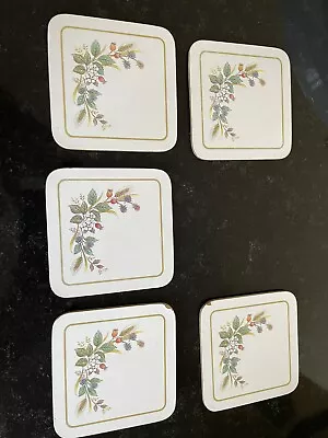 Marks And Spencer Coasters Placemats Harvest • £3