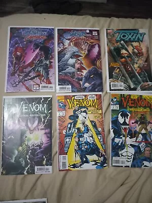 Lot Of 9 VENOM & Related Titles MARVEL COMICS  • $13.49