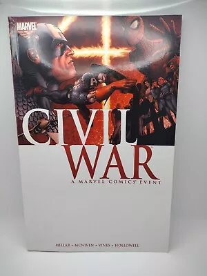 Marvel Civil War - Paperback By Mark Millar - Marvel Comics Graphic Novel • $9.99