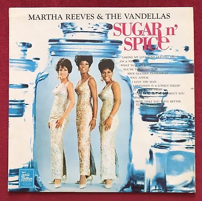 MARTHA REEVES AND THE VANDELLAS - SUGAR N' SPICE LP Rare • £24.99