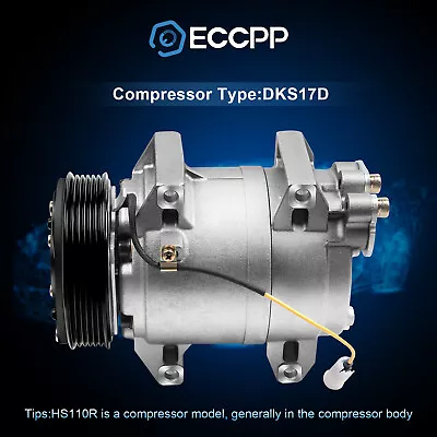 AC Compressor For 02-07 Volvo S60 V70 2.3 2.4 2.5 04-06 S80 XC70 2.5L 255578 • $141.64