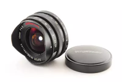 VOIGTLANDER Voigtlander SUPER WIDE-HELIAR 15mm F4.5 ASPHERICAL 932 • $416.67