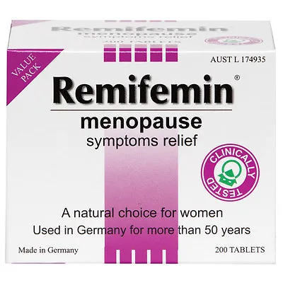 Remifemin Menopause Symptom Relief 200 Tablets • $24.37