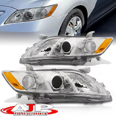 Chrome OE Style Replacement Headlights Lamps LH RH For 2007-2009 Toyota Camry • $67.99