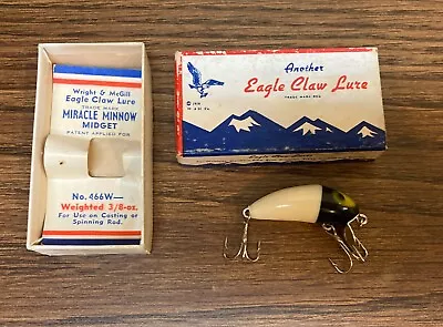 Vintage Eagle Claw Lure #466W With Box • $45.71