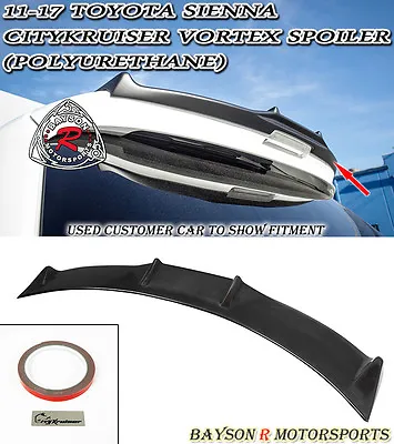 CityKruiser Vortex Add-on Roof Spoiler Wing (Urethane) Fits 11-17 Toyota Sienna • $109.99