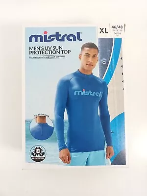 £12.99 • Buy Mistral Men's UV Sun Protection Top For Watersports Surf Kayak Quick Drying New
