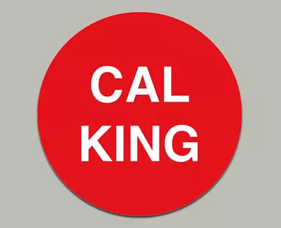 LABEL CAL KING 8.2 MHz RF DEACTIVATABLE 2  (50 MM) 1000 PER ROLL • $30