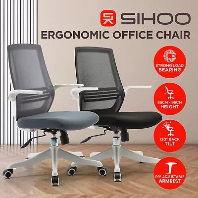 SIHOO M76 Ergonomic Office Chair Meeting Room Mesh Chair Lumbar Support Armrest • $199