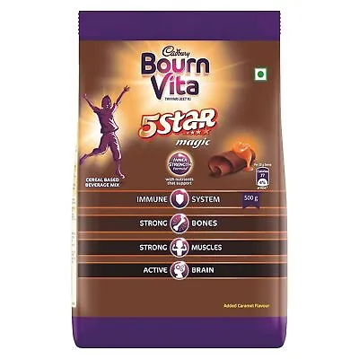 Bournvita Cadbury 5 Star Magic Health Drink 500 Gm • £23