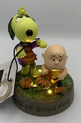 Hallmark Peanuts Franken Snoopy Figurine With Light • $49.99