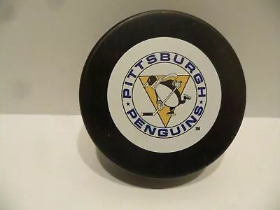 Vintage Pittsburgh Penguins Puck - BRAND NEW!  1967 Inaugural Logo • $8.99