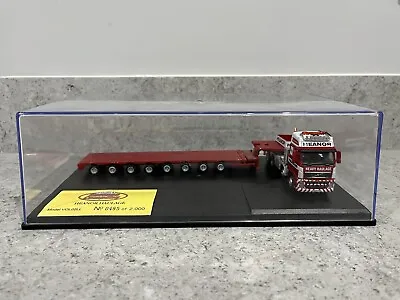 £49.99 • Buy Oxford - Heanor Haulage - Volvo FH3 8x4 Artic Low Loader - 1:76 Scale - Mint/New