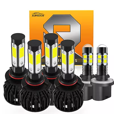 For Chevy Trailblazer 2002-2009 6000K LED Headlight Bulb Hi Lo Beam+Fog Light • $49.99