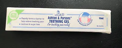 ASHTON & PARSONS TEETHING GEL. **Please Fully Read Description** • £3.47