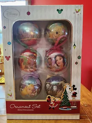 Disney Mickey Mouse & Friends 6-piece Ball Ornament Set For Christmas • $20