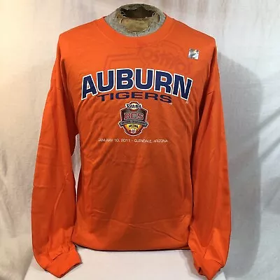 Auburn Tigers 2011 BCS National Championship Orange Long Sleeve Men’s Size 2XL • $21.77