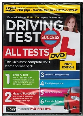 £10.80 • Buy  2022 Driving Theory Test Success All Tests And Hazard Perception Pc Rom ATDVD