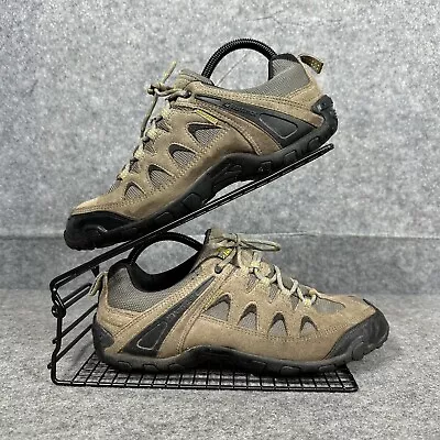 Karrimor Summit Walking Shoes Men’s Size 7 Uk Brown Hiking Shoe • £28.99