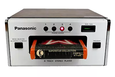 REBUILT/SERVICED Panasonic RS-807 Vintage Stereo 8 Track Player Component *Video • $195