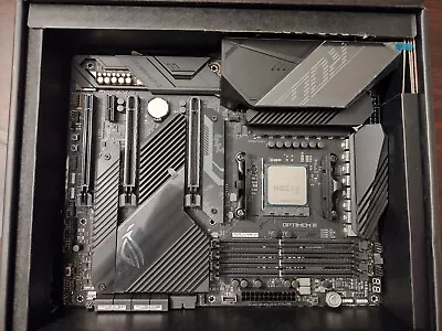 ASUS ROG Crosshair VIII Dark Hero AM4 AMD X570 Motherboard Ryzen 9 5900X Combo • $500