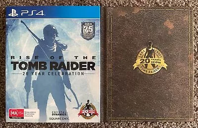 Rise Of The Tomb Raider 20 Year Celebration Edition - Playstation 4 (PS4) Game • $22.50