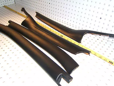 Mercedes Late W114 280C COUPE Windshield Frame BlacK OE 1 Set Of 4 CoversType#2 • $679