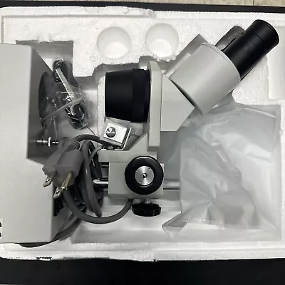 AmScope SE304R-P-RK15 20X-40X Forward Stereo Microscope With Rock Collection • $120