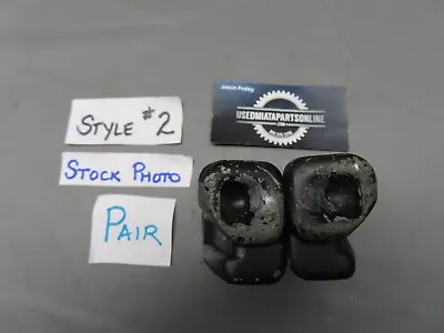 1990-2005 Mazda Miata Front Hard Soft Top Latch Striker Plate Pair- Style #2 • $29.95