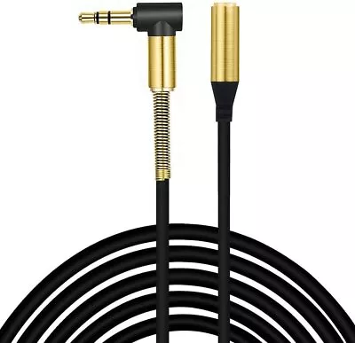 3.5mm Audio Aux Cable Male To Female Jack Stereo Lead IPhone Car PC Headphone UK • £3.49