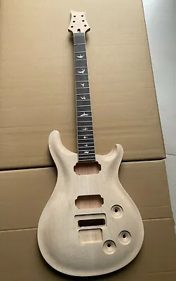 DIY Guitar Body Guitar Neck Kit Floyd Style Build On Own 22 Fret 24.75 Inch • £139