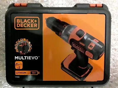 £19.99 • Buy New BLACK & DECKER MT218KB MULTiEVO 18V MultiTool Cordless Drill Set RRP £120