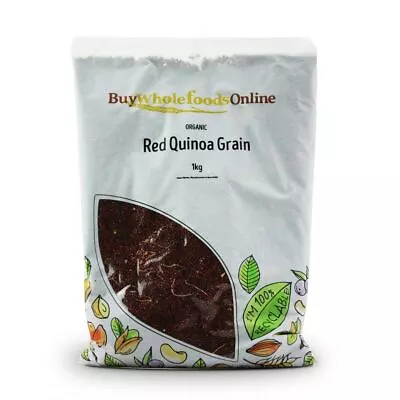 Organic Quinoa Grain (Red) 1kg | BWFO | Free UK Mainland P&P • £10.37