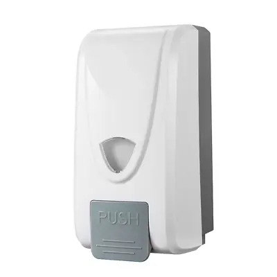 Wall Mounted Push Operated Sanitiser And Soap Dispenser Free Postage • £7.25