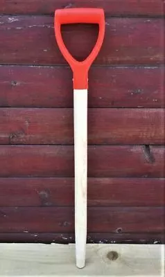 Spade Shovel Replacement Spare Wood Wooden Shaft Tapered D Handle Garden Fork-1 • £7.75