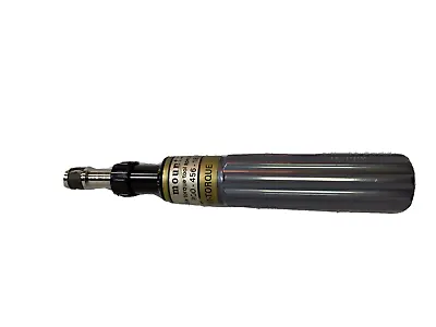 Mountz MT12-AFH Precision 2-12 Lb Adjustable Torque Screwdriver 1/4 Drive • $69