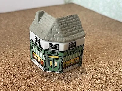VINTAGE Whimsey-on-Why Cottage House Mini Ceramic Grocery #9 WaDE England • $14.99