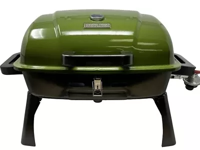 Ozark Tr. Portable Table Top 1 Burner Camping Gas Grill W/ Interchangeable Green • $119