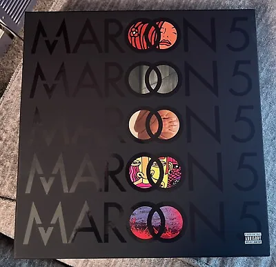 Maroon 5 The Studio Albums 12  Vinyl 5LP BOX 2016 - Songs About Jane Etc • $300