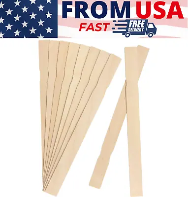 Paint Mixing Stirring Sticks Wood 12 Inch 25 Pack Wooden Paint Sticks For Mixi • $6.56