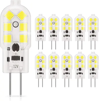 $27.92 • Buy Dicuno G4 LED Light Bulb Bi-Pin Base 1.5Watt 15-20W Halogen Bulb Equivalent 12 V