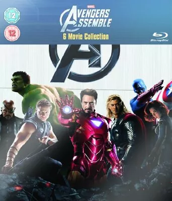 Marvel's The Avengers - 6-Disc Box Set [Blu-ray] [Region Free] - DVD  2EVG The • £5.50