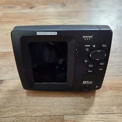 Humminbird 587ci HD Waterproof Marine GPS And Chartplotter With Sounder Untested • $199