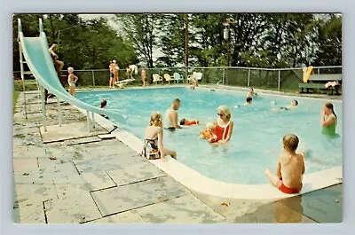 Montrose PA Montrose Bible Conference Swimming Pool Pennsylvania Old Postcard • $7.99