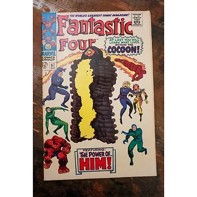 Marvel Comics - 1967 - Fantastic Four 67 1st Cameo Origin Of HIM Adam Warlock • $127.50