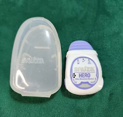 Snuza Hero Portable Baby Movement Monitor Wearable Alarm Vibration *NO BATTERIES • $29.99