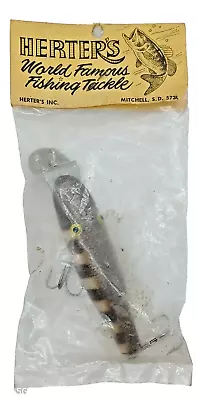 Herters Pikie Minnow Vintage Fishing Lure Pike Scale Color 4  • $24.99