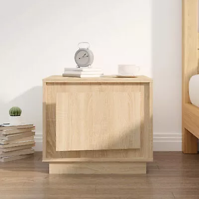 Coffee Table Sonoma Oak 51x50x44  Engineered Wood F1A1 • £71.95